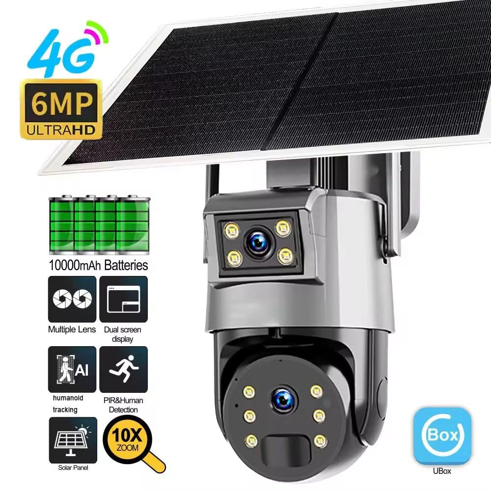 A30 8MP Dual Lens 4G Solar PTZ Camera (SCA30 02) view 2