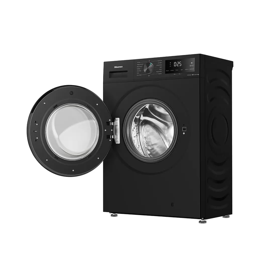 HISENSE WASHING MACHINE FRONT LOAD 6KG ENERGY SAVING, INVERTER WM 1I6022BKWF view 3