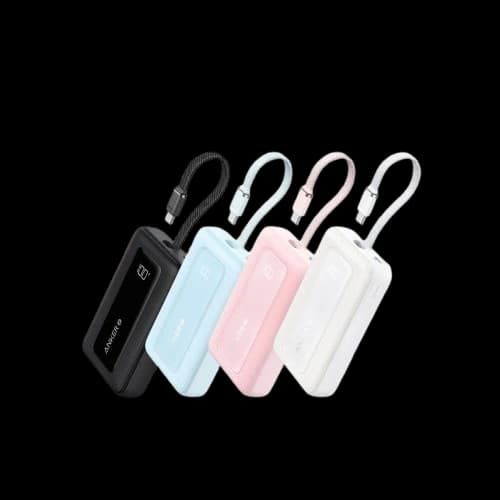 Anker Zolo Power Bank 10000mAh with built-in USB-C cable (A1688) view 2