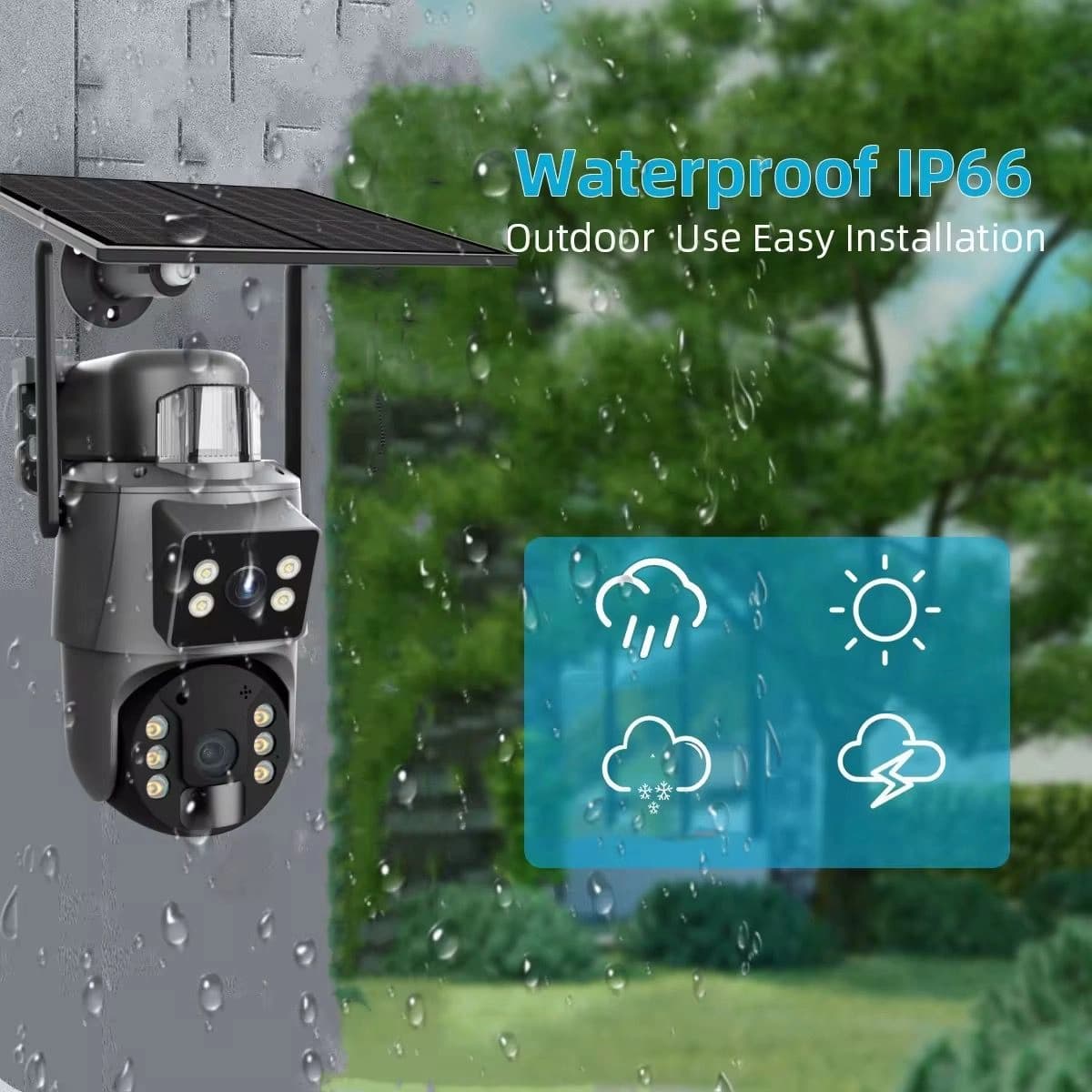 A10 Ubox Solar Dual Lens 4G camera view 2