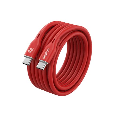 DIGIFON SILICONE USB C to Type C 1M Cable 60W view 3