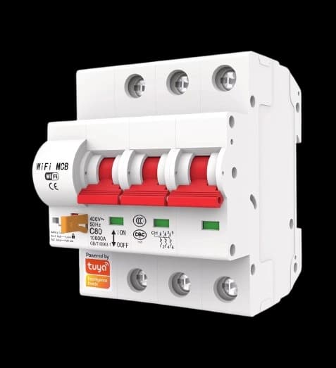 3P (100A) Smart WiFi Circuit Breaker view 2