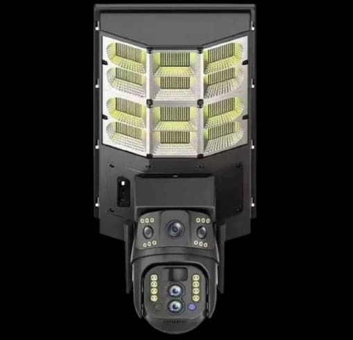 AI Dual-Lens Solar WIFI PTZ Camera with Floodlight view 2