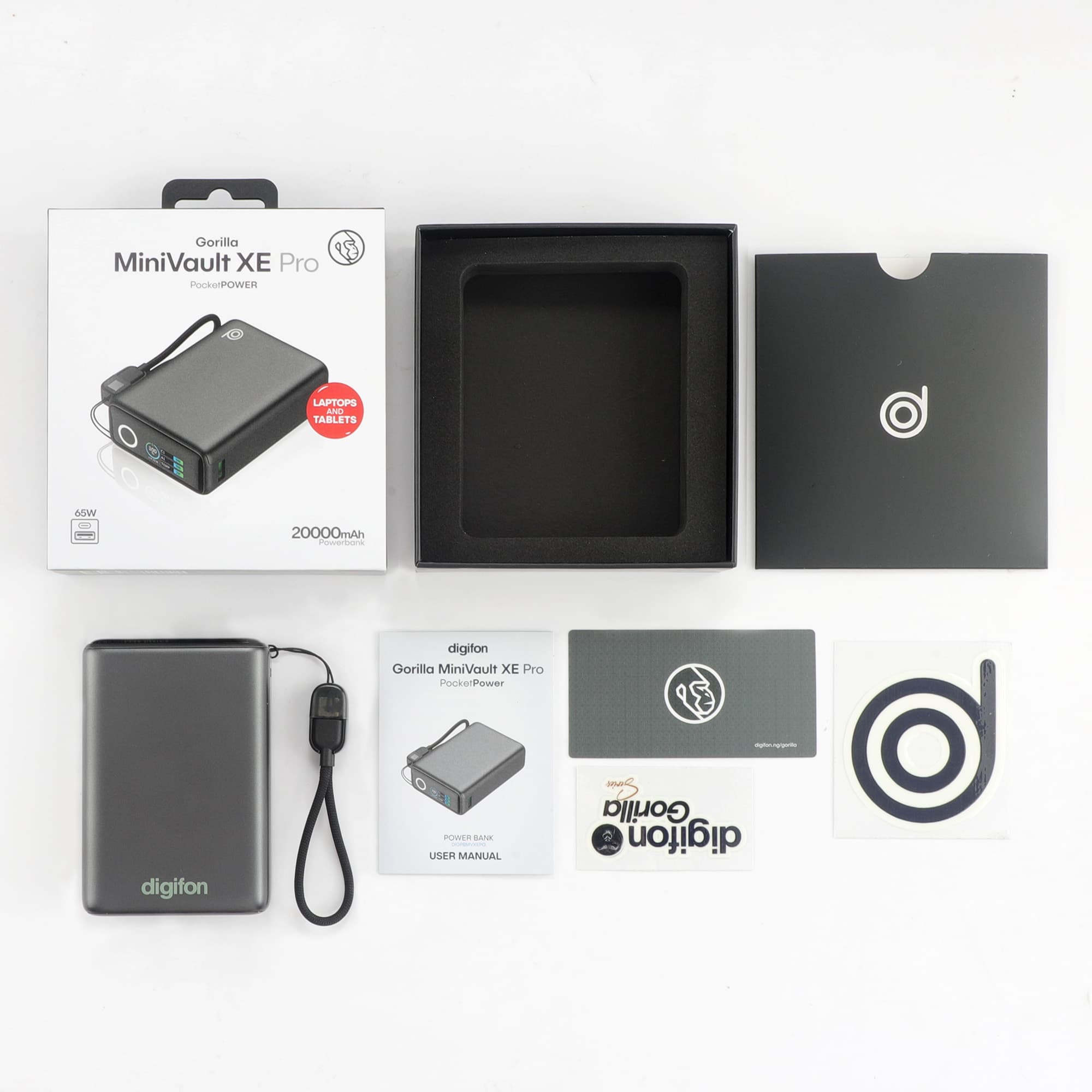 DIGIFON MINI VAULT XE PRO 20000MAH  65W POWERBANK view 3