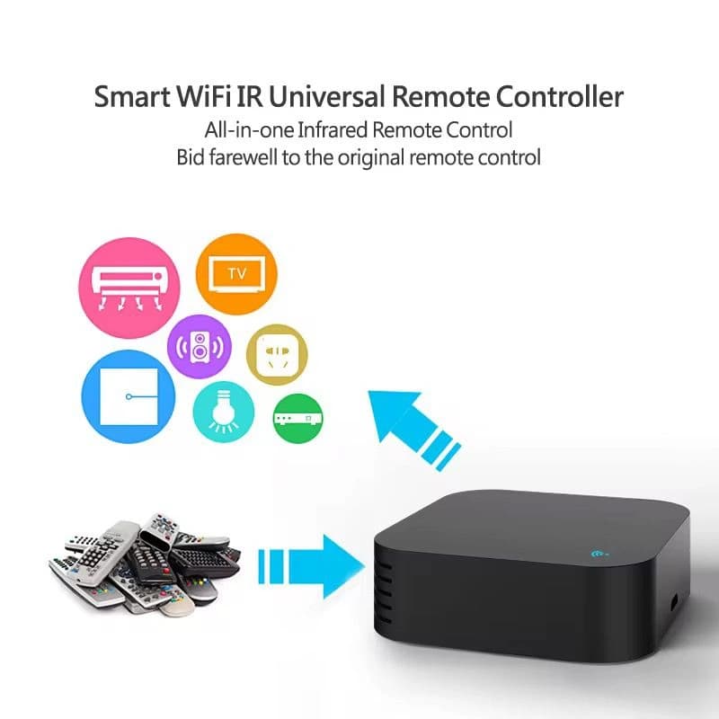 IR Remote controller with Humidity Temprature view 3