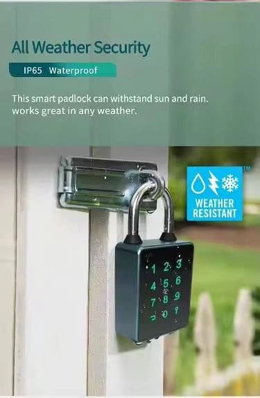 Smart Advanced Padlock view 4