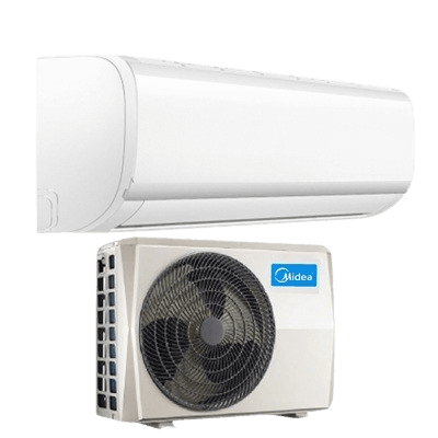 MIDEA 1.5HP SPLIT AC MSAF-12CRNI  - 12,000 BTU/Hr, R410, Fixed Speed Split Air Conditioner With Kit view 2