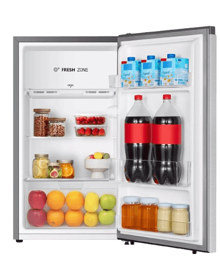HISENSE REFRIGERATOR 121L SILVER 121DR view 2