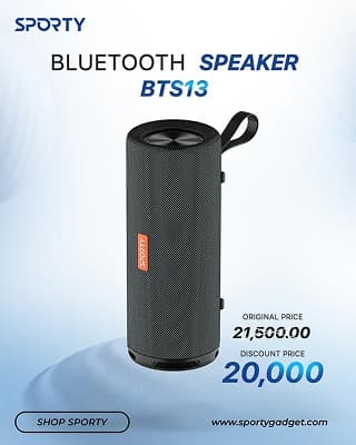 SPORTY BLUETOOTH SPEAKER BTS13 view 2