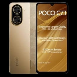 POCO C71 4GB + 64GB
