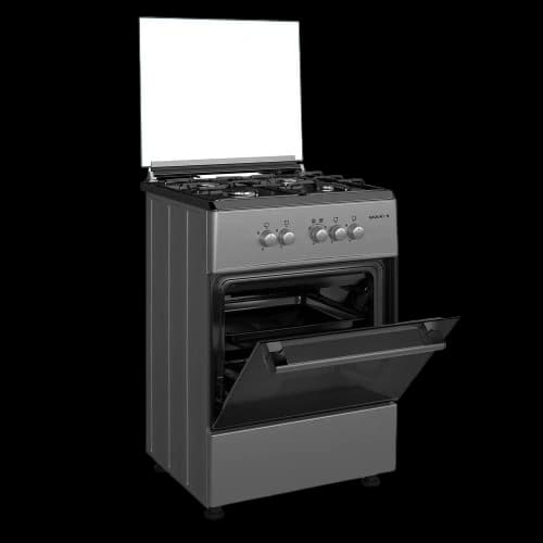 MAXI STANDING GAS COOKER 6060 4B BASIC GREY view 4