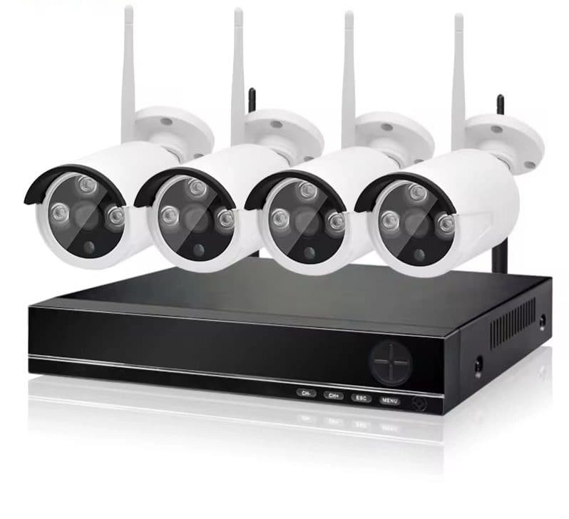 4ch bullet WiFi CCTV NVR Security Camera Kit (WBK401)