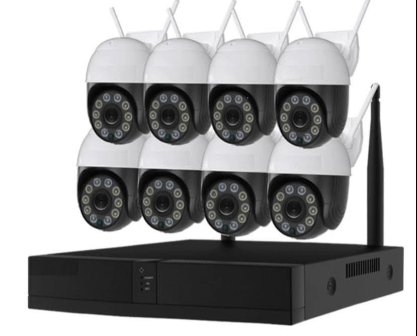 8 Channel PTZ Wifi Kit NVR system (WPK801)