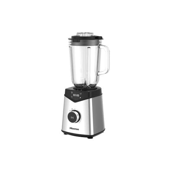 HISENSE BLENDER 1.5L SILVER GLASS HISBLE15TBSSS1