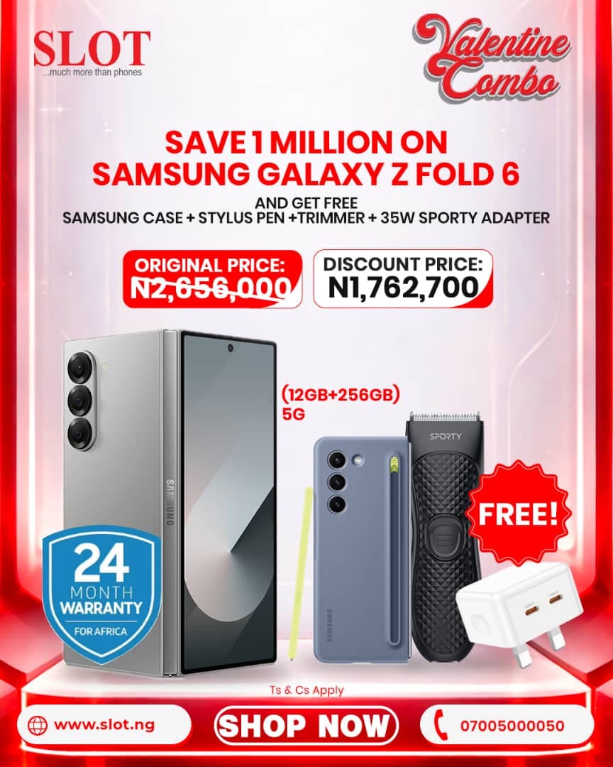 Samsung Galaxy Z Fold 6 12GB+256GB 5G + Sporty Trimmer + Phone Case