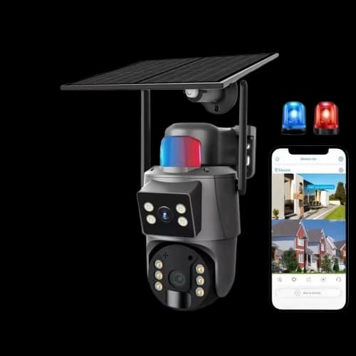 A10 Ubox Solar Dual Lens 4G camera