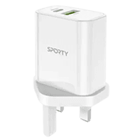 SPORTY DUAL PD 20W CHARGER BA55B