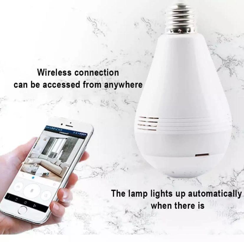 Bulb Hidden Camera