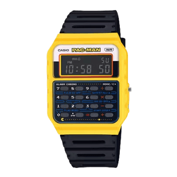 CASIO PAC-MAN COLLABORATION MODELS STANDARD CA-53WPC-1B (CA-53WPC-1BCR)
