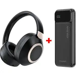 SLOT HEADPHONES WITH ANC BH-H004 + SLOT 10000MAH PD 22.5W POWERBANK B728
