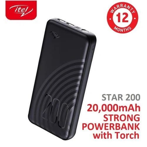 ITEL STAR 200 20000MAH POWER BANK