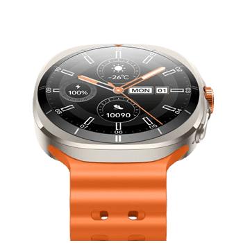 SPORTY AMOLED SMART WATCH ORANGE WT035