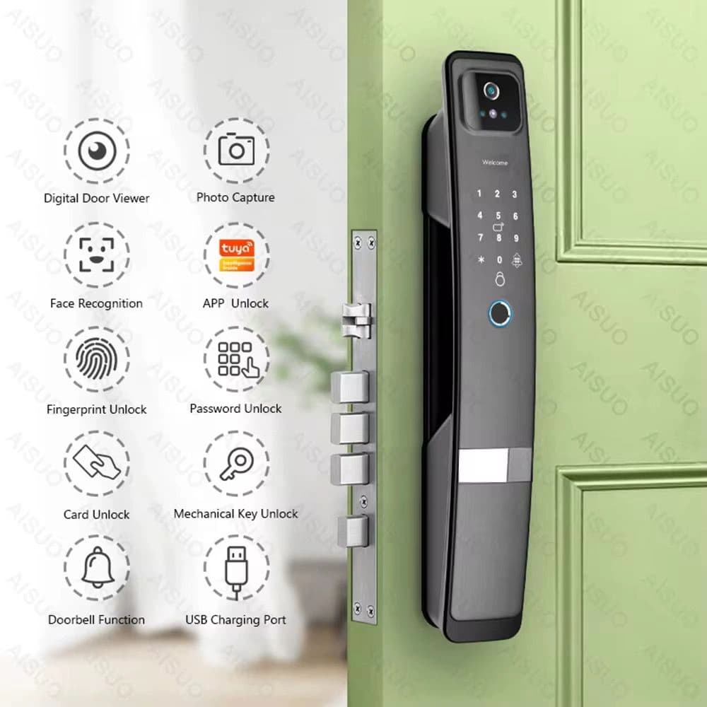 3D Facial Detection Smart Door Lock (A1NR)