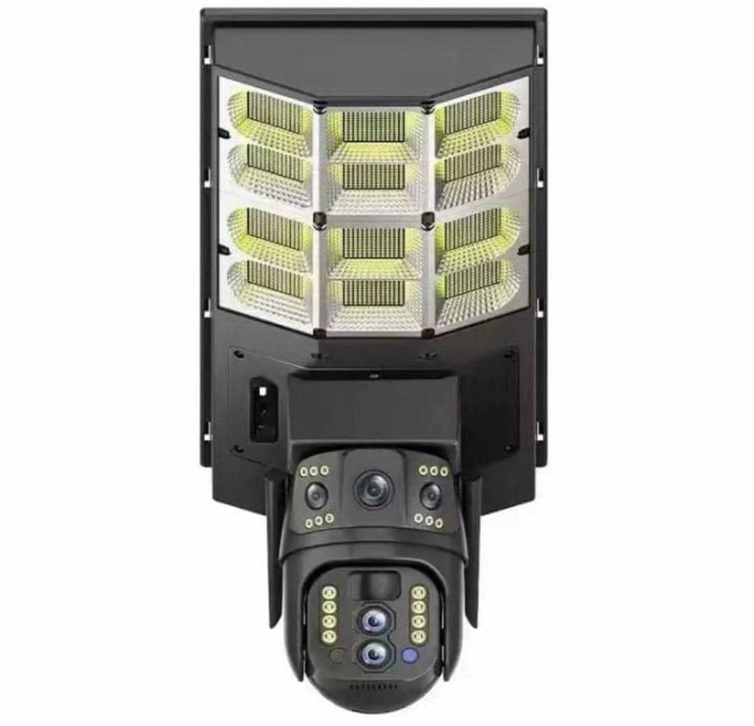 AI Dual-Lens Solar 4G PTZ Camera with Floodlight