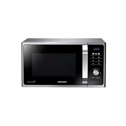 SAMSUNG 23L SOLO MICROWAVE OVEN(WHITE STAINLESS STEEL)