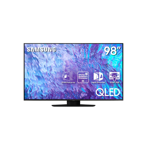 Samsung 98" QLED 4K Smart TV with Solar Cell Remote & 3-Bezel-less Design