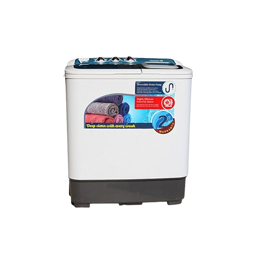 SCANFROST WASHING MACHINE 6KG TWIN TUB SEMI-AUTO SFWMTTA