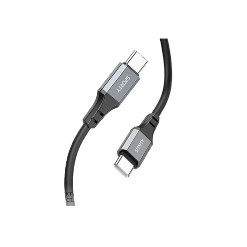 U125 Benefit 100W Charging Data Cable with Display Type-C to Type-C