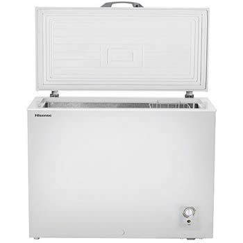 HISENSE FREEZER 198L SILVER 260SH || An Energy Rating|| Control Lock with Key || Defrost || Drain