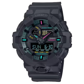 G-SHOCK ANALOG DIGITAL GA-700 SERIES GA-700MF-1A
