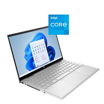 HP PAVILION X360 14-DY0024NIA LAPTOP (CI7-1165G7/16GB/512GB/14 FHD TOUCH/WIN10H) - NATURAL SILVER