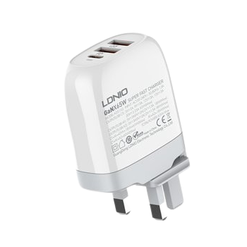  LDNIO 65W 3-PORT LIGHTNING CHARGER (A3511Q)