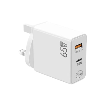 Sporty C113B Bravery PD 65W dual port(1A1C) charger(UK)