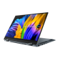 Asus zenbook 14 flip-up 5401ea-kn123w laptop (ci7-1165g7/16gb/512gb/14" fhd touch/win11h) pine grey