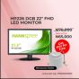 Hannspree HP226dgb 22" FHD LED Monitor + FREE Sporty Bluetooth Speaker
