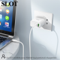 Slot C113B Bravery PD 65W Dual Port (1A1C) Charger (UK)