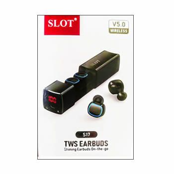 SLOT EARBUDS WITH METAL CASING S17